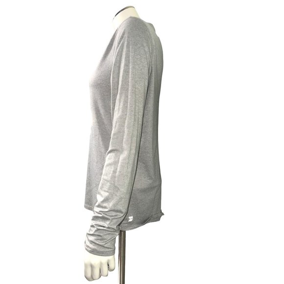 All in Motion Gray Active Long Sleeve Top 95% Recycled Polyester Size XL - Picture 2 of 8
